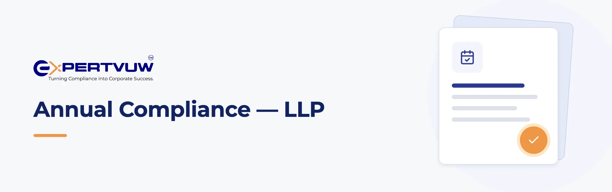 Annual Compliance — LLP – Expertvuw