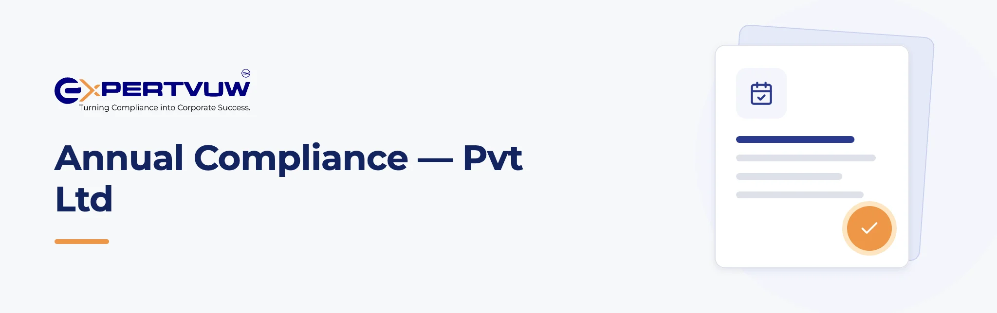 Annual Compliance — Pvt Ltd – Expertvuw