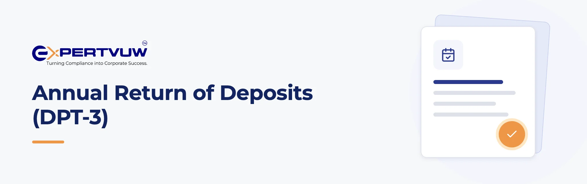 Annual Return of Deposits (DPT-3) – Expertvuw