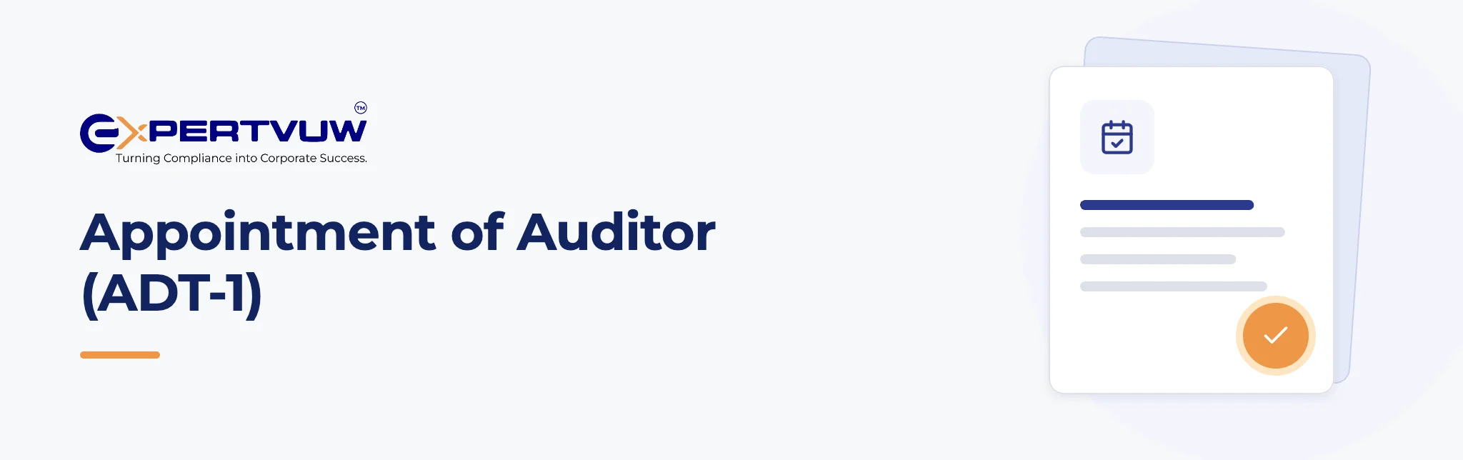 Appointment of Auditor (ADT-1) – Expertvuw