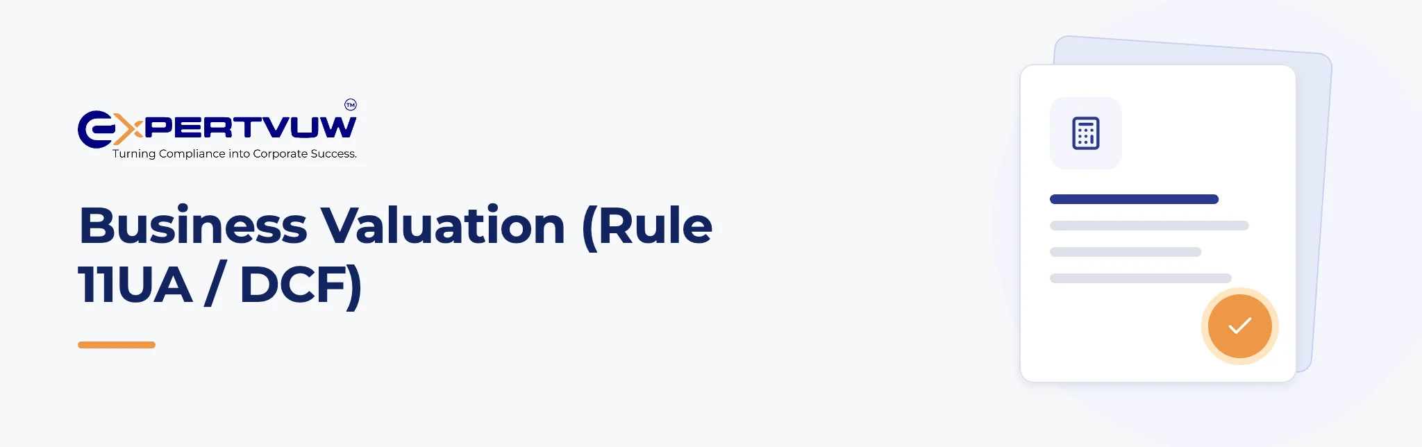 Business Valuation (Rule 11UA / DCF) – Expertvuw