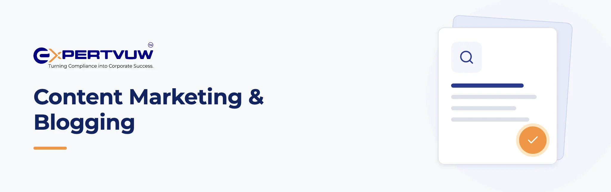 Content Marketing & Blogging – Expertvuw