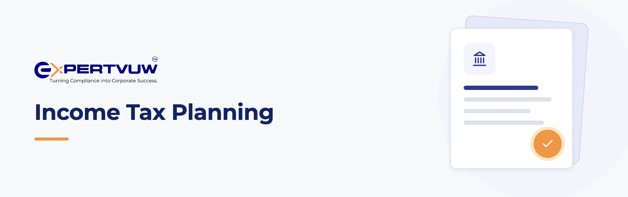 Income Tax Planning – Expertvuw