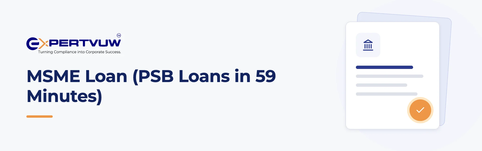 MSME Loan (PSB Loans in 59 Minutes) – Expertvuw