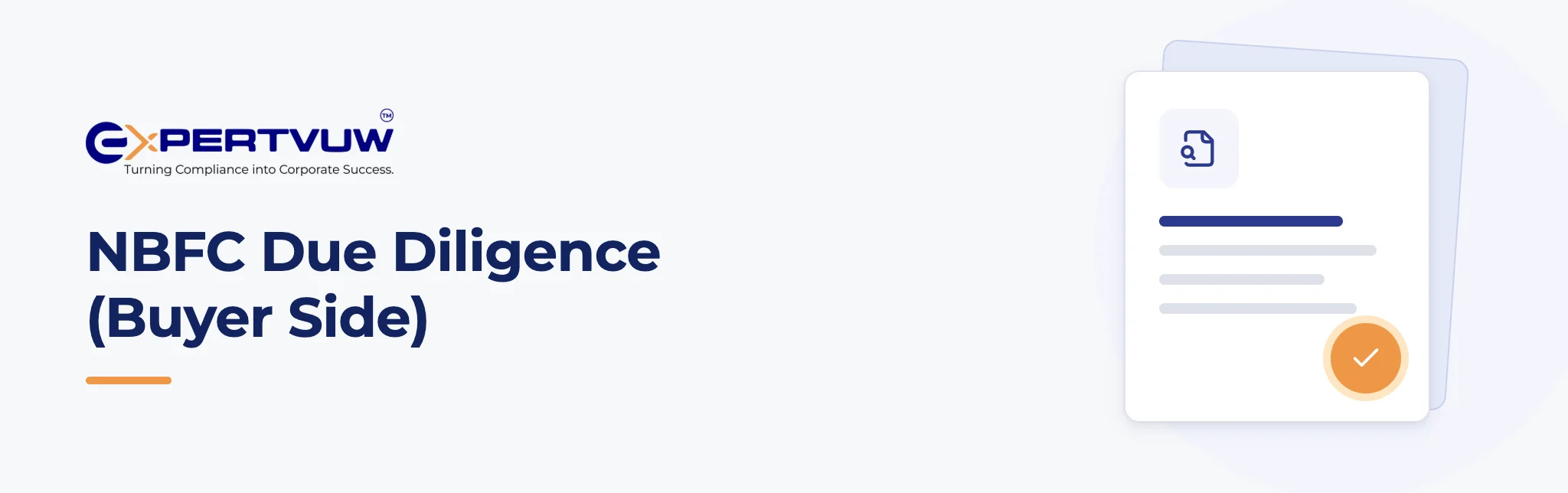 NBFC Due Diligence (Buyer Side) – Expertvuw