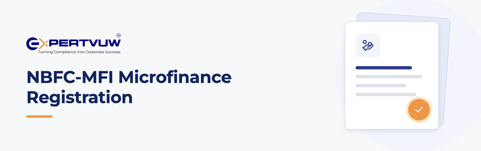 NBFC-MFI Microfinance Registration – Expertvuw