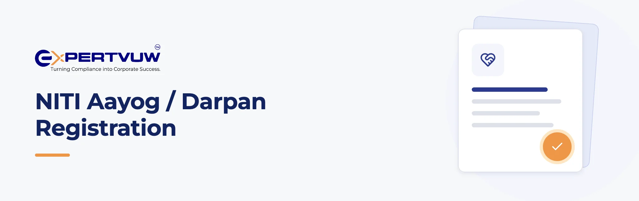 NITI Aayog / Darpan Registration – Expertvuw