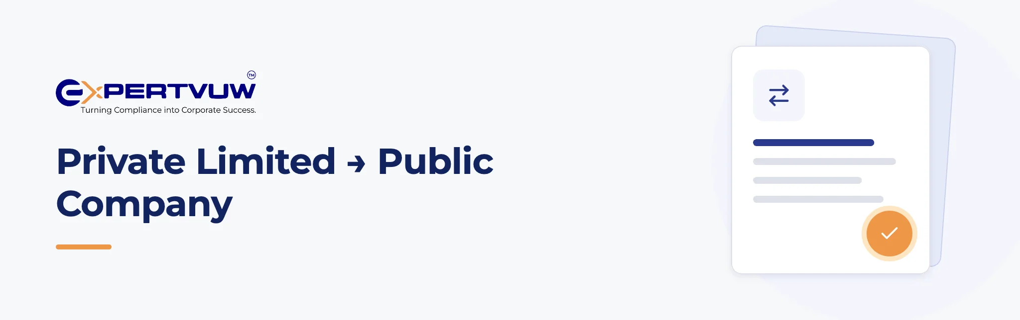Private Limited to Public Company – Expertvuw