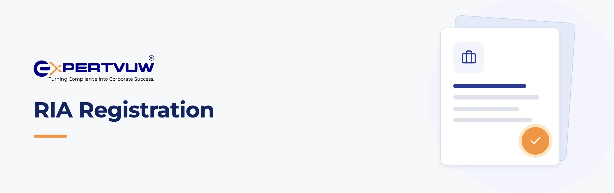 RIA Registration – Expertvuw
