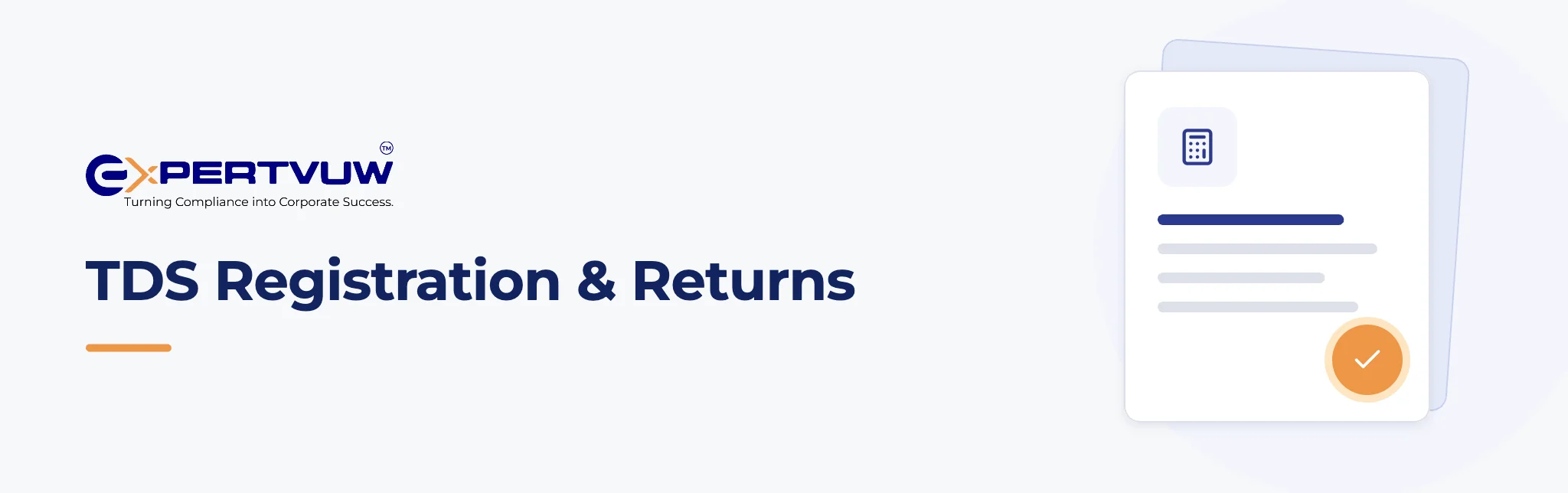 TDS Registration & Returns – Expertvuw
